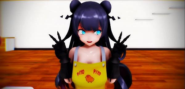  191130 [MMD]XXX Light Cruiser Demon Training